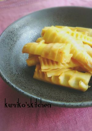ご飯もすすむ簡単淡竹メンマ-レシピのメイン写真