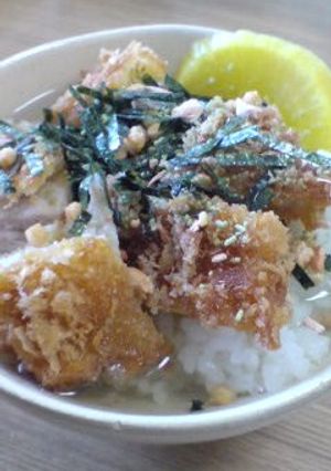 ２日目のとんかつ茶漬け-レシピのメイン写真