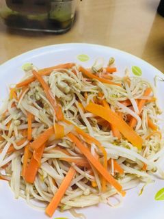 簡単☆もう一品☆えのきともやしの炒めもの-レシピのメイン写真