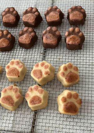 猫ちゃんの手♡肉球フィナンシェ-レシピのメイン写真