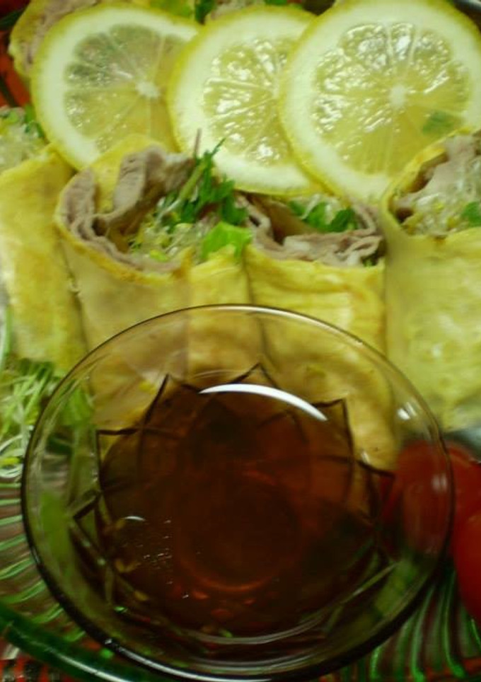 舞昆しょうが佃煮で生春巻き♪-レシピのメイン写真