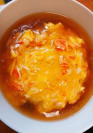 甘辛餡の天津飯をキャベツ炒飯で☆-レシピのメイン写真