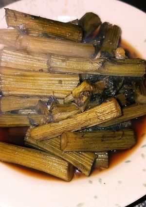 アザミ(山菜)の煮物-レシピのメイン写真