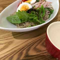 野菜たっぷり豆乳つけ麺-レシピのメイン写真