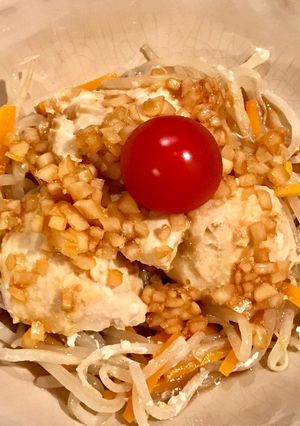 私のよだれ鶏？〜サラダチキンの中華風〜-レシピのメイン写真