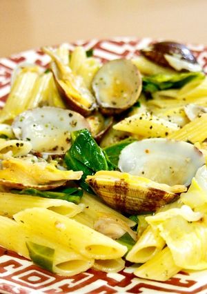 春の味♡アサリとキャベツのペンネ♪-レシピのメイン写真