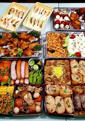 親父の本気（マジ）！夜勤明けの運動会弁当-レシピのメイン写真