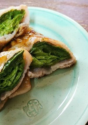 レタス大量消費!しゃきしゃき肉巻き-レシピのメイン写真