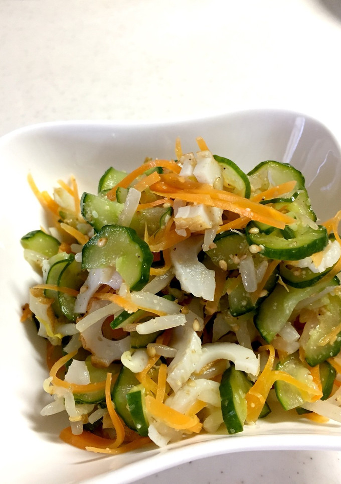 野菜とちくわの胡麻和え-レシピのメイン写真