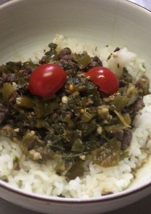 桑の葉肉煮込み-レシピのメイン写真