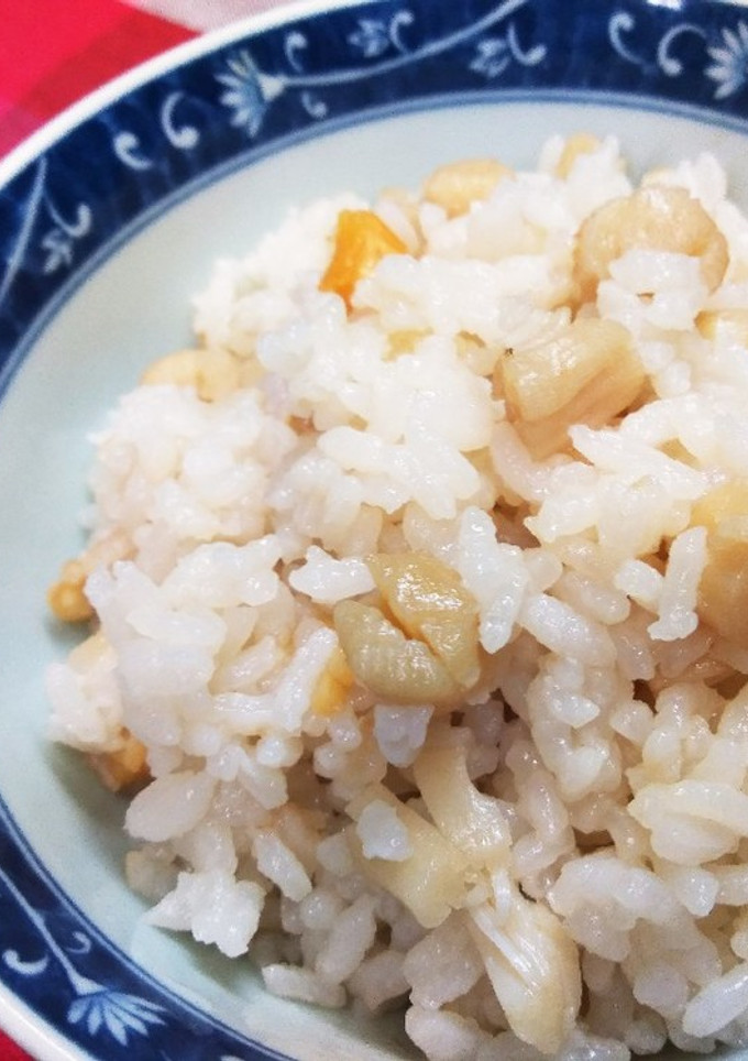 簡単 ホタテ炊き込みご飯-レシピのメイン写真