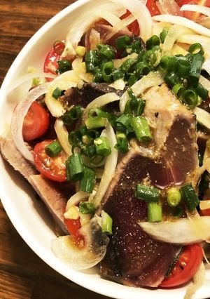 初鰹の中華風サラダ-レシピのメイン写真