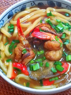 タイ風カレーうどん-レシピのメイン写真
