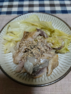 春キャベツと鯖の蒸し焼き-レシピのメイン写真