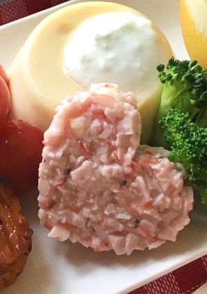 ♡魚肉ソーセージとカニカマのゼリー寄せ♡-レシピのメイン写真