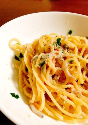 明太子としらすのさっぱりパスタ-レシピのメイン写真