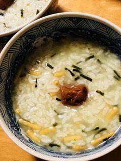 かんたんおかゆ●お茶漬けふりかけ粥-レシピのメイン写真