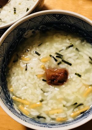 かんたんおかゆ●お茶漬けふりかけ粥-レシピのメイン写真