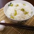 初夏の彩り枝豆ごはん