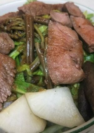 ラム丼（血管ダイエット1234）-レシピのメイン写真