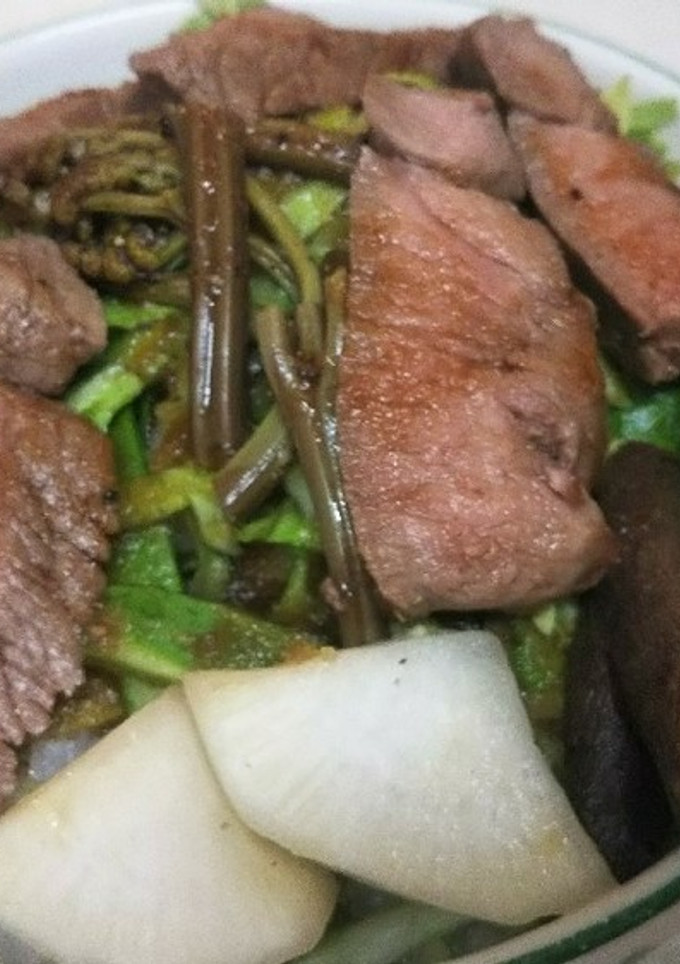 ラム丼（血管ダイエット1234）-レシピのメイン写真