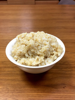 アサヒ軽金属の活力鍋で 玄米ご飯-レシピのメイン写真