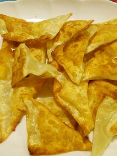 ワンタンチーズ揚げ-レシピのメイン写真