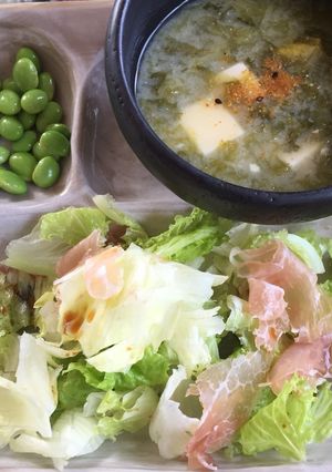 レタスと生ハムのサラダ（糖質カット）☆☆-レシピのメイン写真