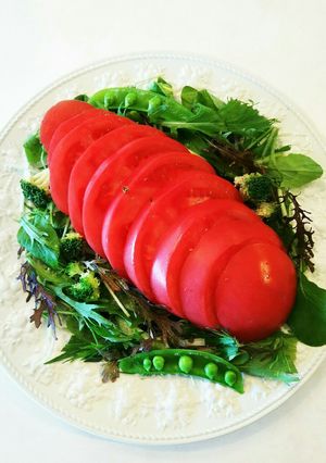 冷やしトマトサラダ-レシピのメイン写真