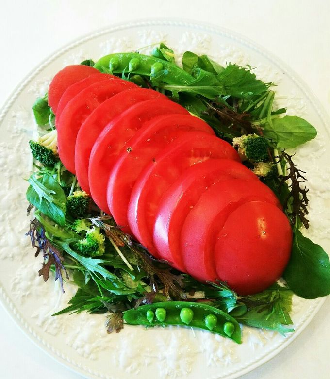 冷やしトマトサラダ by msgnb120 【クックパッド】 簡単おいしい