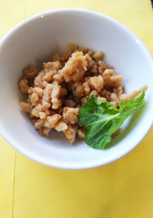 超簡単♡コクのあるシットリ鶏そぼろ丼♡-レシピのメイン写真