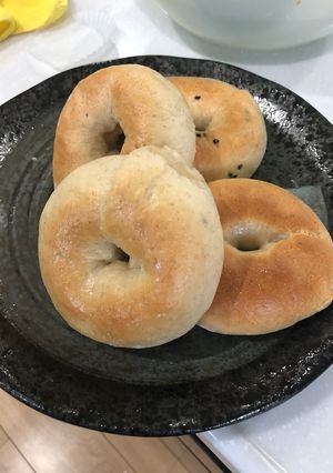 基本の全粒粉ベーグル-レシピのメイン写真