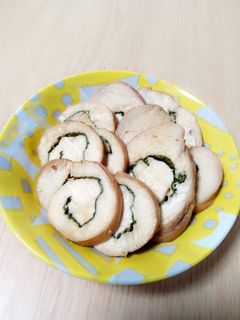 ☆大葉入り!やわらか鶏チャーシュー☆-レシピのメイン写真