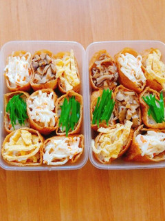 市販おいなりさんのためのごはんの配合-レシピのメイン写真