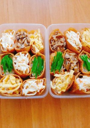 市販おいなりさんのためのごはんの配合-レシピのメイン写真