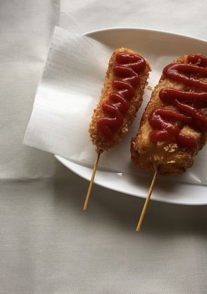 韓国風 ホットドッグ (ハットク)-レシピのメイン写真