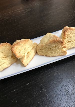 簡単♡ヨーグルトでプレーンなスコーン♬♪-レシピのメイン写真