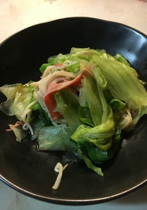 レタス炒め-レシピのメイン写真