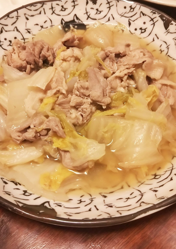 簡単★白菜と豚肉の蒸し煮★白菜大量消費-レシピのメイン写真