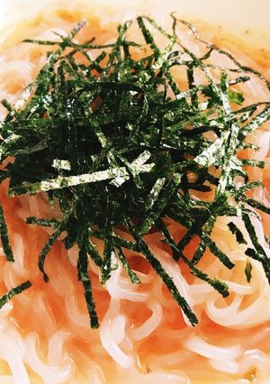 糖質オフ！簡単和風たらこしらたきパスタ！-レシピのメイン写真