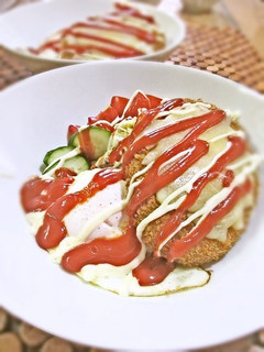 オッサンの簡単チーズコロッケ丼-レシピのメイン写真