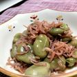 空豆のしらす素干し海老の煮物