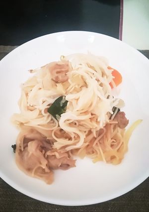 ごま油香る焼きビーフン-レシピのメイン写真