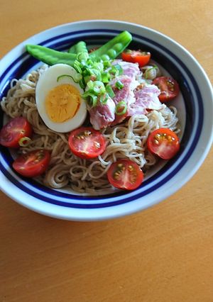 コリコリ豚軟骨でさっぱりトマト冷麺-レシピのメイン写真