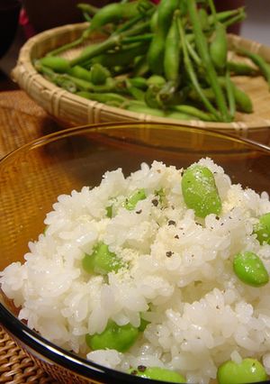 枝豆パルメザンごはん-レシピのメイン写真