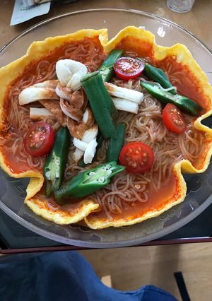 ナポリタン辛冷麺-レシピのメイン写真