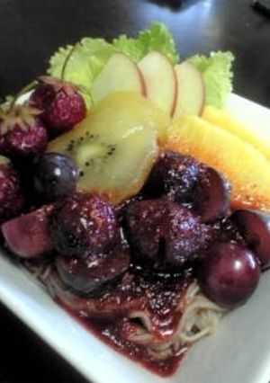 ✿フルーティーな甘酸っぱ！ふるる冷麺✿-レシピのメイン写真