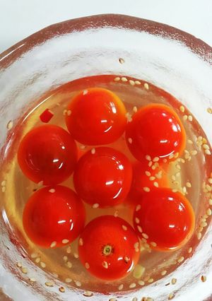 ミニトマトの酢の物-レシピのメイン写真