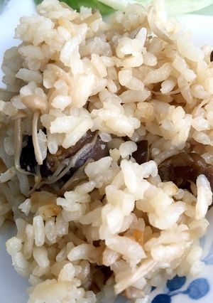 なめ茸と甘栗の炊き込みごはん-レシピのメイン写真