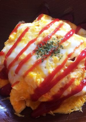 簡単!!半熟オムライス☆-レシピのメイン写真